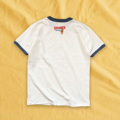 【期間限定！ 6/14 まで販売中】 〈 OYATSU TIME〉RINGER T-SHIRTS/リンガー 半袖 T シャツ