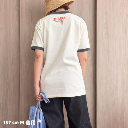 【期間限定！ 6/14 まで販売中】 〈 OYATSU TIME〉RINGER T-SHIRTS/リンガー 半袖 T シャツ
