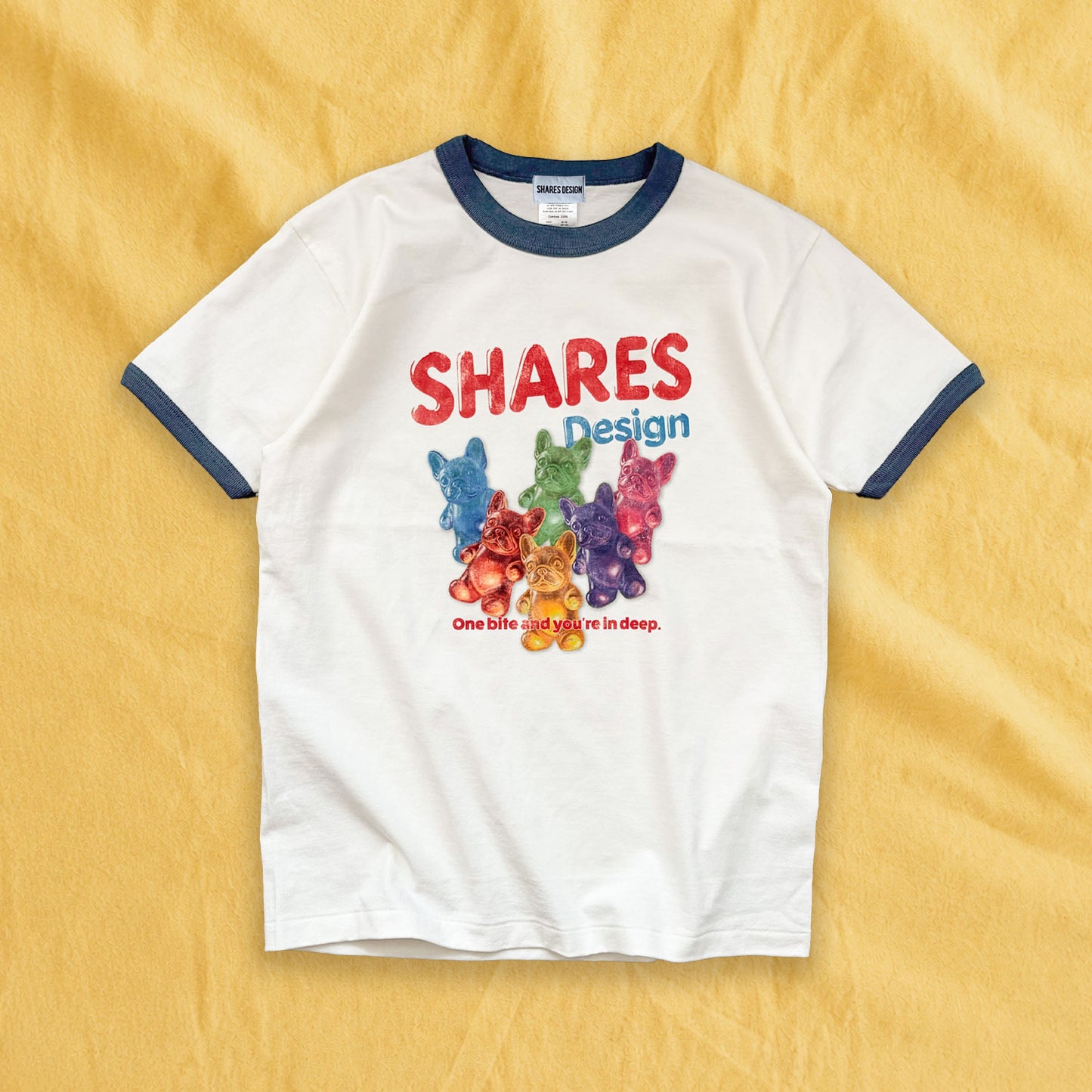 【期間限定！ 6/14 まで販売中】 〈 OYATSU TIME〉RINGER T-SHIRTS/リンガー 半袖 T シャツ