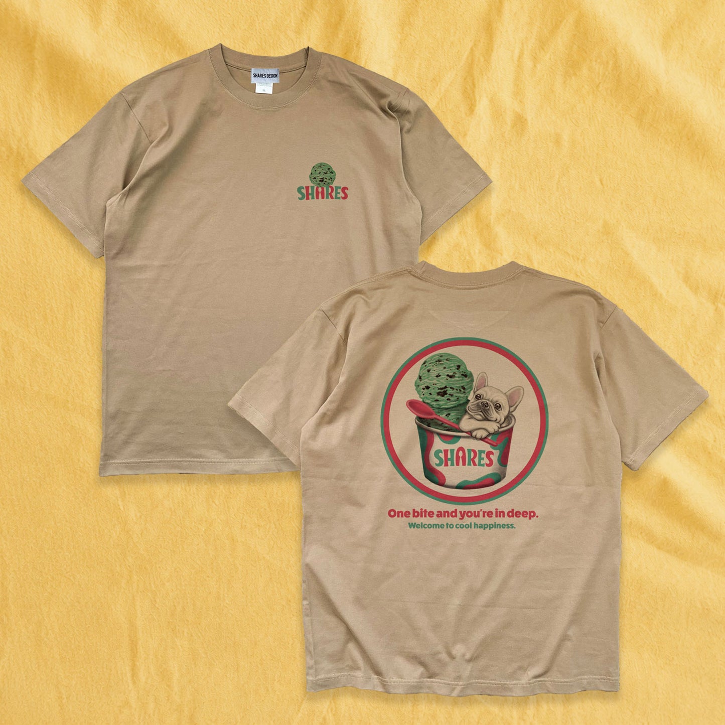 【期間限定！ 6/14 まで販売中】 〈 OYATSU TIME〉T-SHIRTS/ 半袖 T シャツ