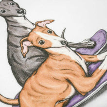 画像をギャラリービューアに読み込む, 80s VINTAGE Italian Greyhound TOWEL BLANKET
