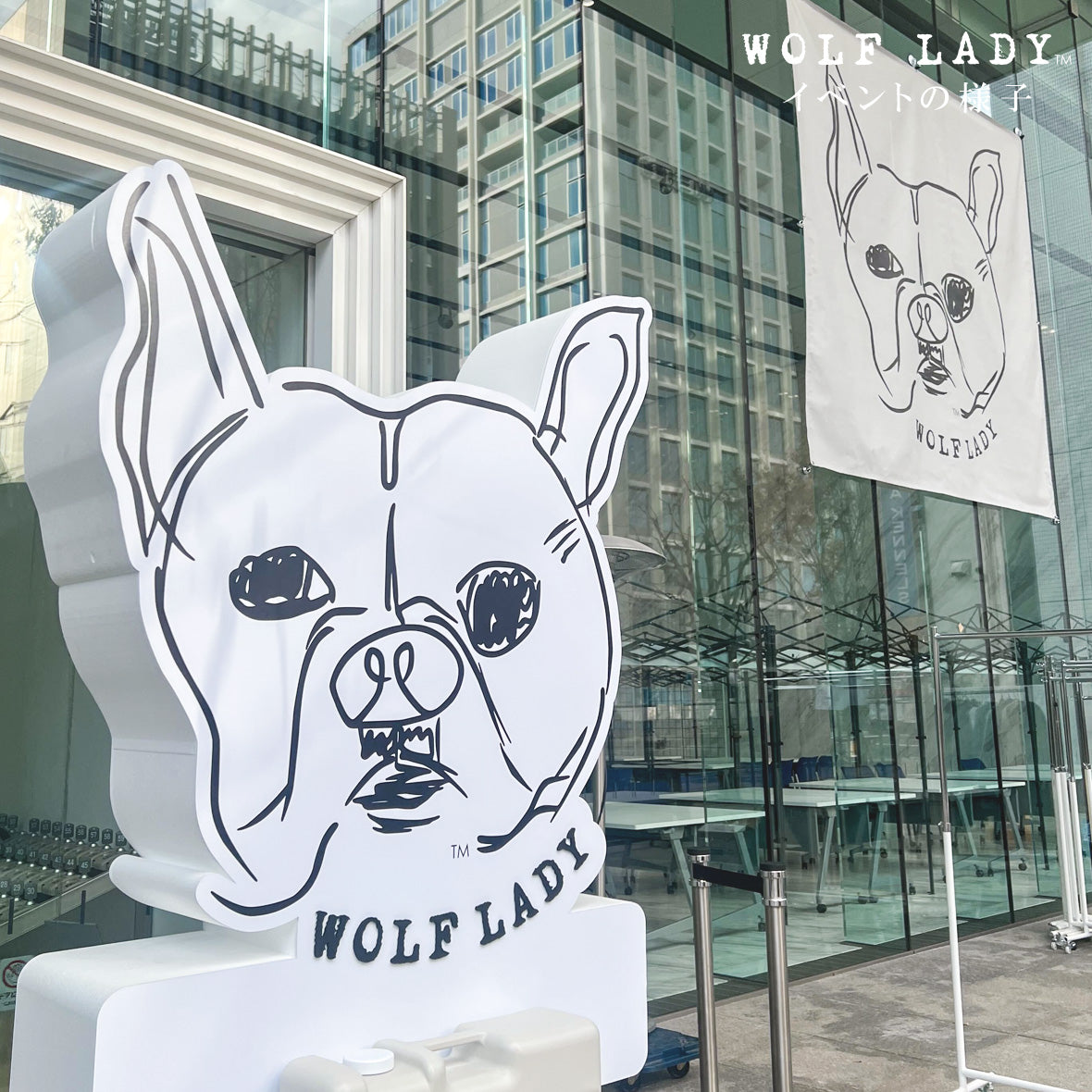 【受注生産！ 12/26 まで予約（1 月中旬～お届け）】 〈WOLFLADY×RUUU.〉 DOG T-SHIRTS/ 犬用T シャツ