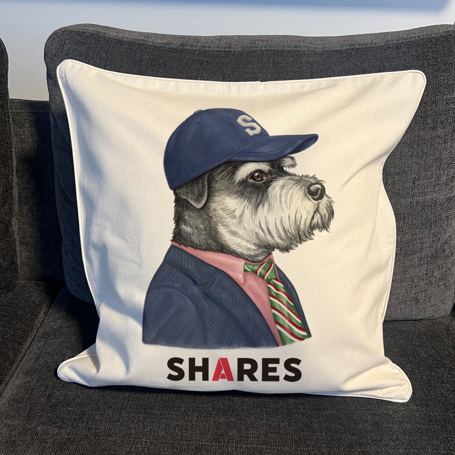 期間限定！ 3/22 まで販売中】 〈 IVY DOG〉 CUSHION COVER