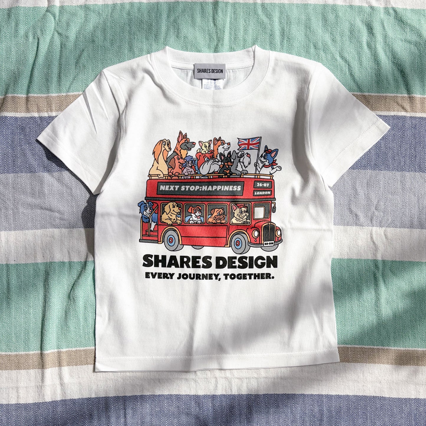 【期間限定！8/17まで販売中】〈 DOGTOON 〉KIDST-SHIRTS/半袖キッズTシャツ