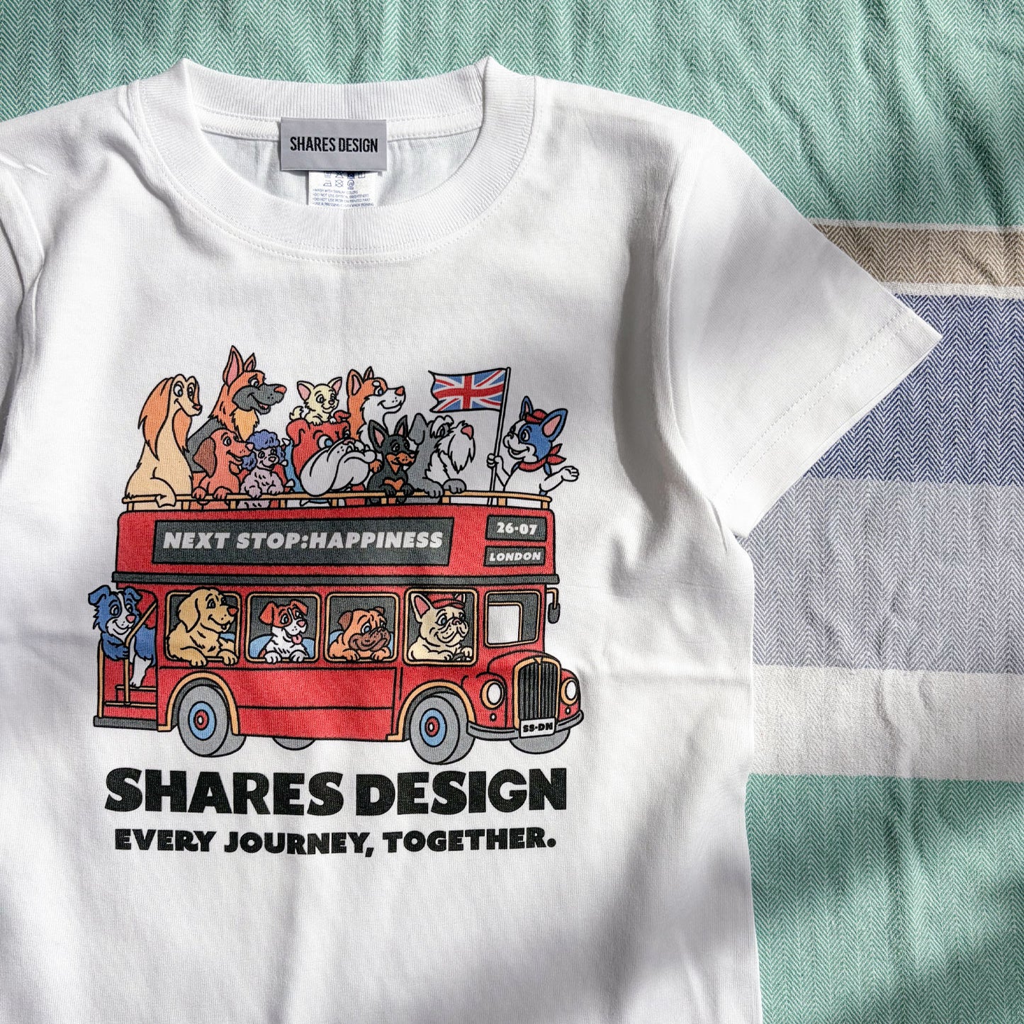 【期間限定！8/17まで販売中】〈 DOGTOON 〉KIDST-SHIRTS/半袖キッズTシャツ