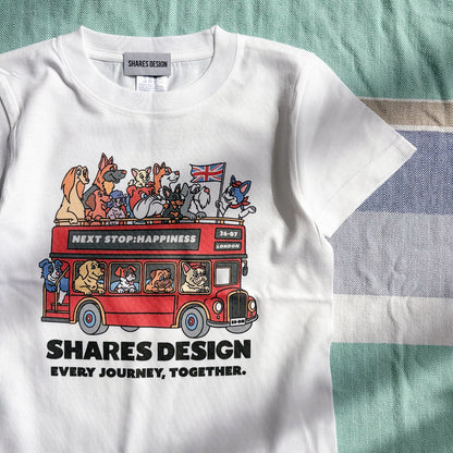 【期間限定！8/17まで販売中】〈 DOGTOON 〉KIDST-SHIRTS/半袖キッズTシャツ