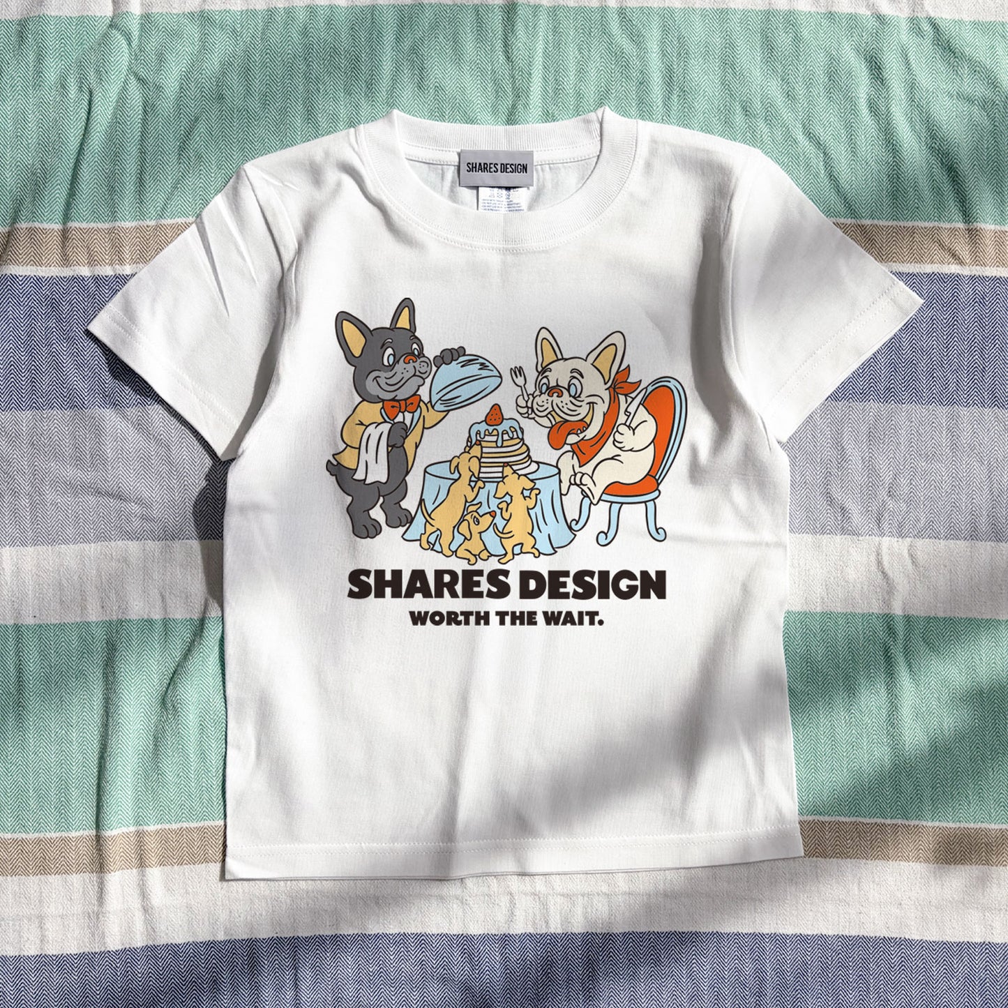 【期間限定！8/17まで販売中】〈 DOGTOON 〉KIDST-SHIRTS/半袖キッズTシャツ
