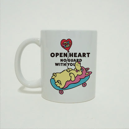 【期間限定！4/19まで販売中】 〈OPEN HEART♡〉  MUG CUP/ マグカップ
