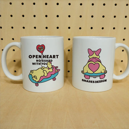 【期間限定！4/19まで販売中】 〈OPEN HEART♡〉  MUG CUP/ マグカップ