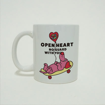 【期間限定！4/19まで販売中】 〈OPEN HEART♡〉  MUG CUP/ マグカップ
