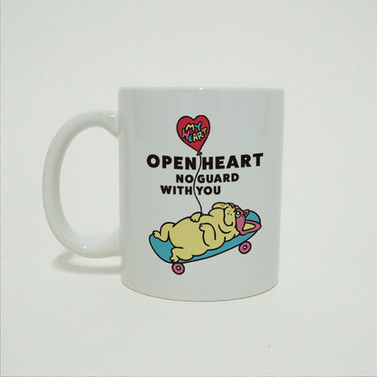 【期間限定！4/19まで販売中】 〈OPEN HEART♡〉  MUG CUP/ マグカップ