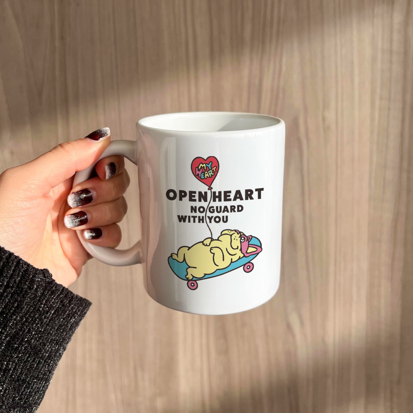 【期間限定！4/19まで販売中】 〈OPEN HEART♡〉  MUG CUP/ マグカップ