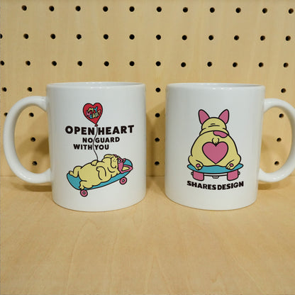 【期間限定！4/19まで販売中】 〈OPEN HEART♡〉  MUG CUP/ マグカップ