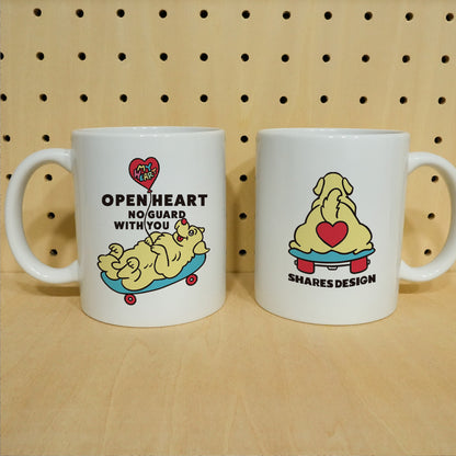 【期間限定！4/19まで販売中】 〈OPEN HEART♡〉  MUG CUP/ マグカップ