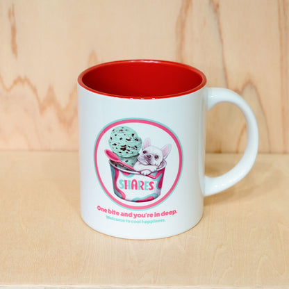 【期間限定！ 10/18 まで販売中】〈 OYATSU TIME〉 MUG CUP/ バイカラーマグカップ