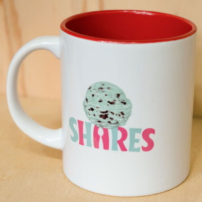 【期間限定！ 10/18 まで販売中】〈 OYATSU TIME〉 MUG CUP/ バイカラーマグカップ