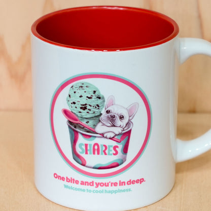 【期間限定！ 10/18 まで販売中】〈 OYATSU TIME〉 MUG CUP/ バイカラーマグカップ