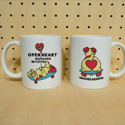 【期間限定！4/19まで販売中】 〈OPEN HEART♡〉  MUG CUP/ マグカップ