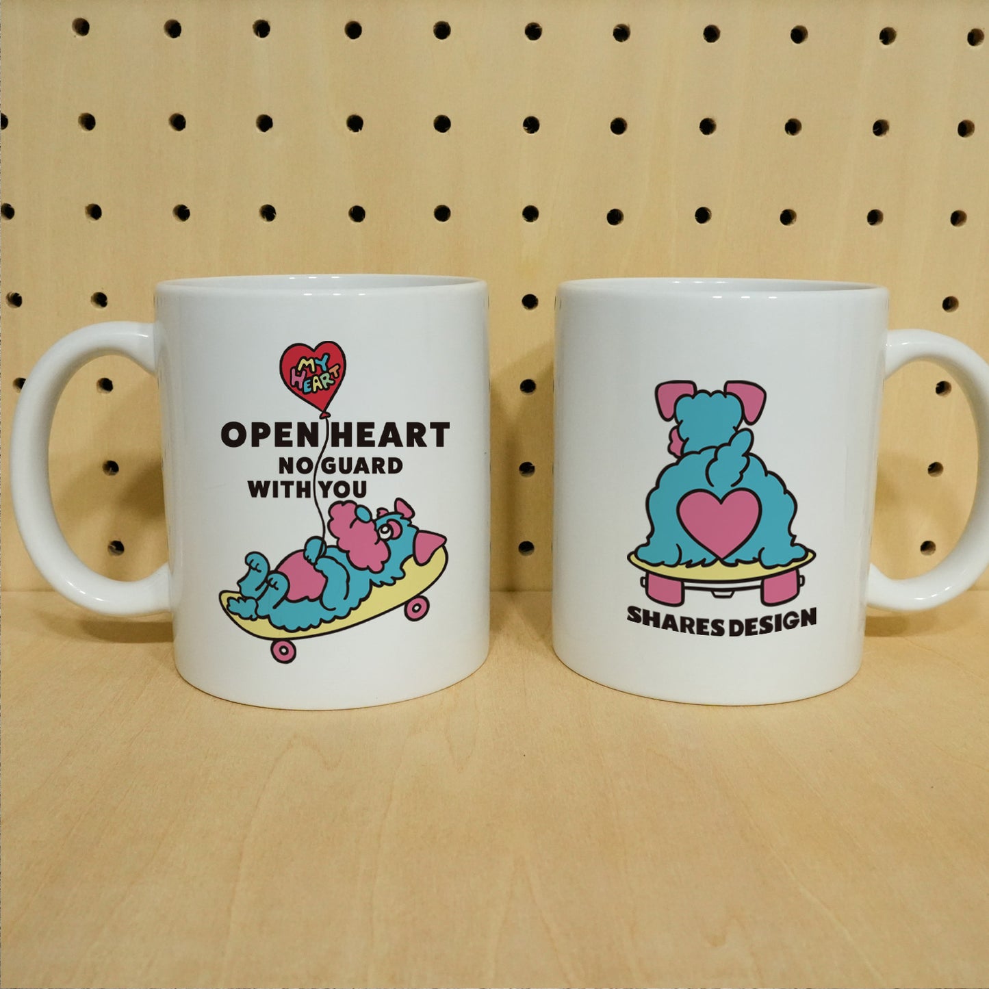 【期間限定！4/19まで販売中】 〈OPEN HEART♡〉  MUG CUP/ マグカップ