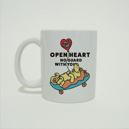 【期間限定！4/19まで販売中】 〈OPEN HEART♡〉  MUG CUP/ マグカップ