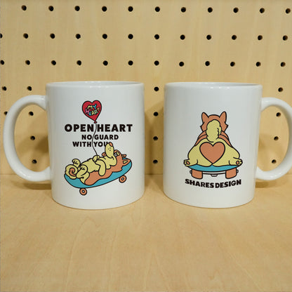 【期間限定！4/19まで販売中】 〈OPEN HEART♡〉  MUG CUP/ マグカップ
