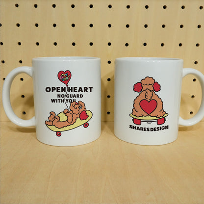 【期間限定！4/19まで販売中】 〈OPEN HEART♡〉  MUG CUP/ マグカップ