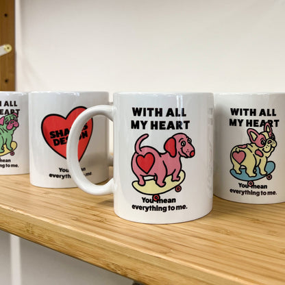 【期間限定！ 2/23 まで販売中】 〈 MY HEART♡〉 MUG CUP/ マグカップ