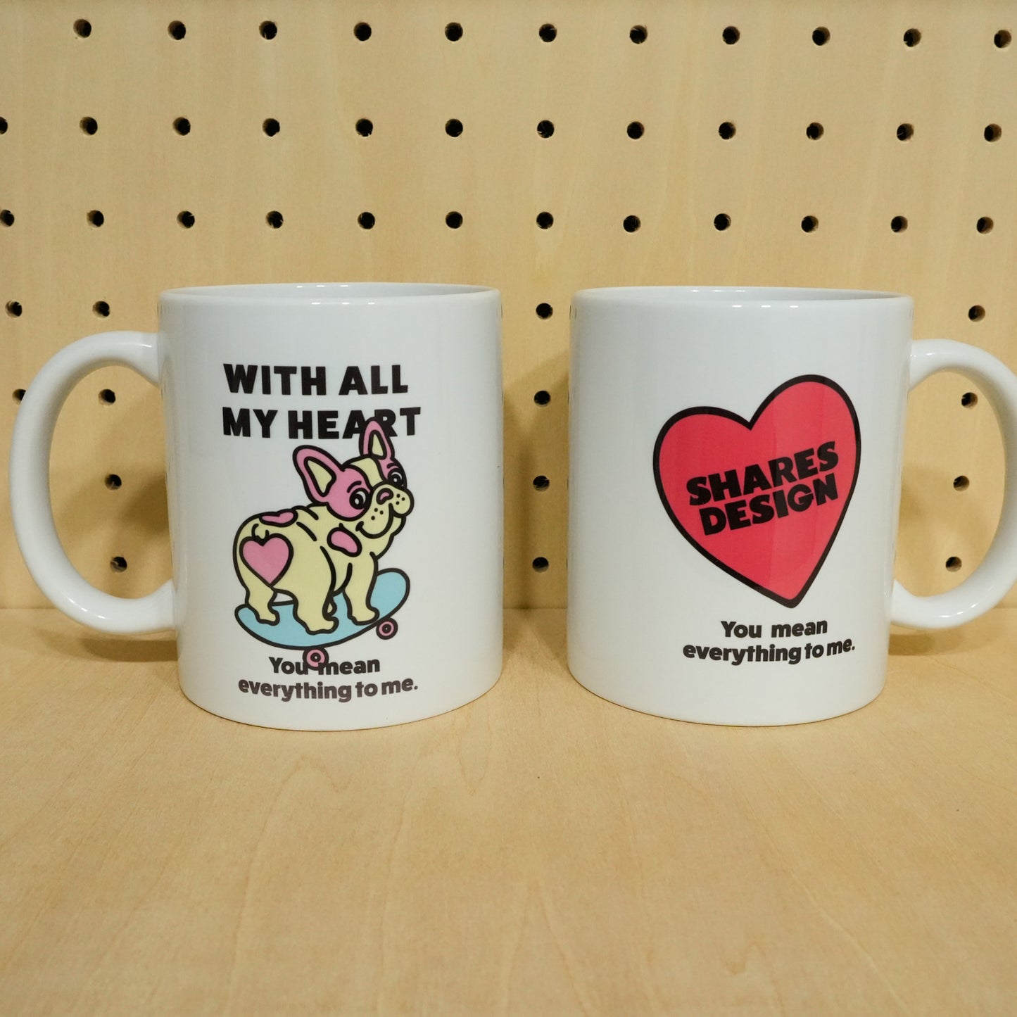 【期間限定！ 2/23 まで販売中】 〈 MY HEART♡〉 MUG CUP/ マグカップ