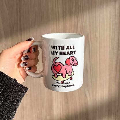 【期間限定！ 2/23 まで販売中】 〈 MY HEART♡〉 MUG CUP/ マグカップ
