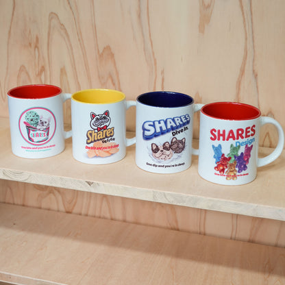 【期間限定！ 10/18 まで販売中】〈 OYATSU TIME〉 MUG CUP/ バイカラーマグカップ