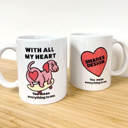 【期間限定！ 2/23 まで販売中】 〈 MY HEART♡〉 MUG CUP/ マグカップ