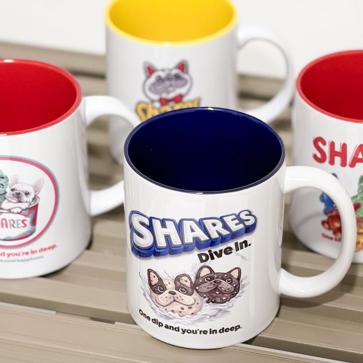 【期間限定！ 10/18 まで販売中】〈 OYATSU TIME〉 MUG CUP/ バイカラーマグカップ