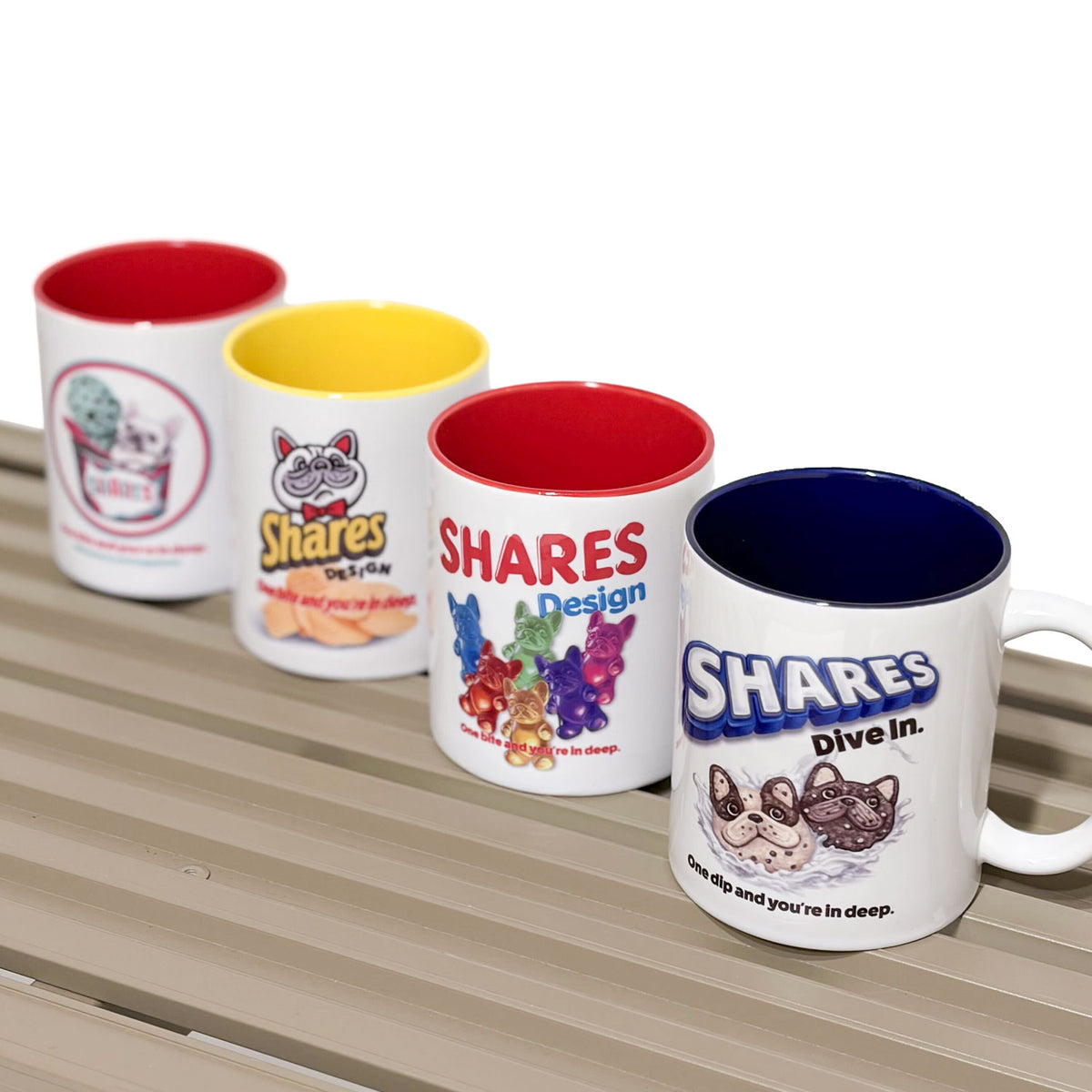 【期間限定！ 10/18 まで販売中】〈 OYATSU TIME〉 MUG CUP/ バイカラーマグカップ