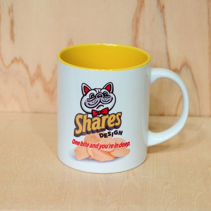 【期間限定！ 10/18 まで販売中】〈 OYATSU TIME〉 MUG CUP/ バイカラーマグカップ