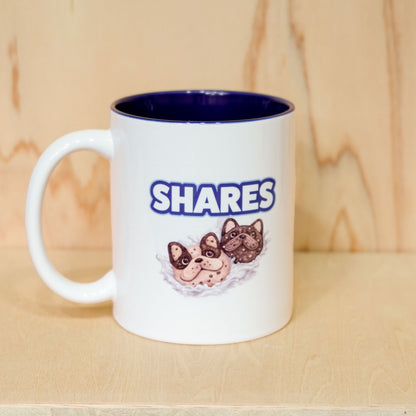 【期間限定！ 10/18 まで販売中】〈 OYATSU TIME〉 MUG CUP/ バイカラーマグカップ