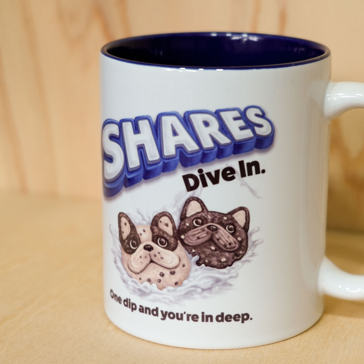 【期間限定！ 10/18 まで販売中】〈 OYATSU TIME〉 MUG CUP/ バイカラーマグカップ