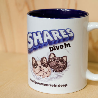 【期間限定！ 10/18 まで販売中】〈 OYATSU TIME〉 MUG CUP/ バイカラーマグカップ