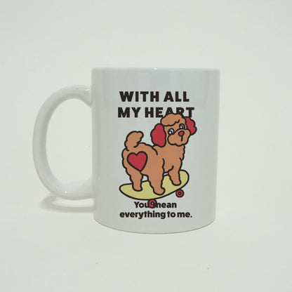 【期間限定！ 2/23 まで販売中】 〈 MY HEART♡〉 MUG CUP/ マグカップ