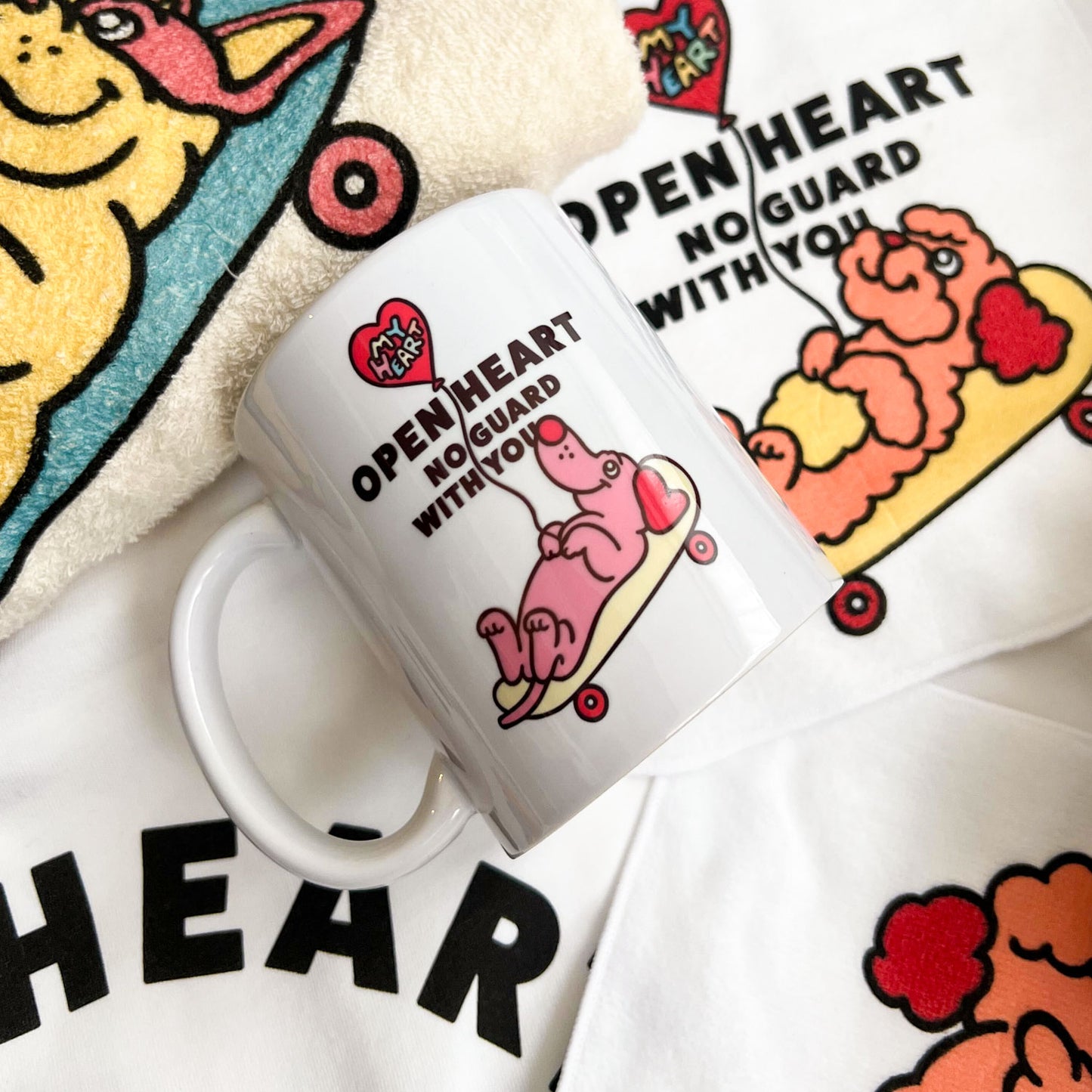 【期間限定！4/19まで販売中】 〈OPEN HEART♡〉  MUG CUP/ マグカップ
