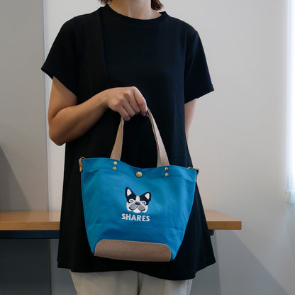 【NAME ORDER】FB FACE EMB 2WAY SHOULDER BAG/名入れオーダー