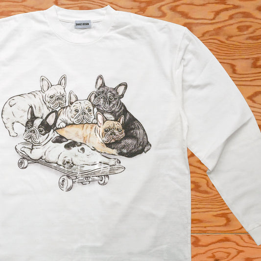 VINTAGE DOG SKATER (BUHI) / LONG SLEEVE T-shirts