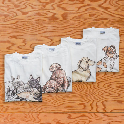 VINTAGE DOG SKATER (JACK RUSSELL TERRIER ) / LONG SLEEVE T-shirts