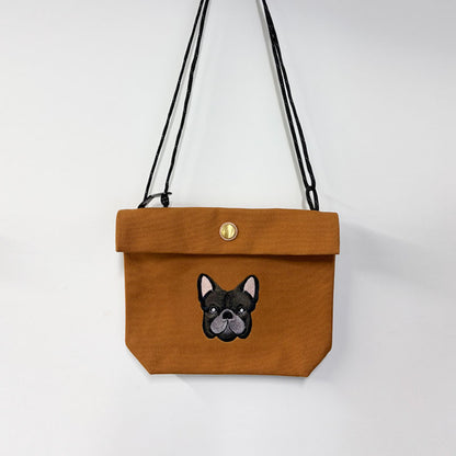 FB FACE EMB POCHETTE【Brindle】