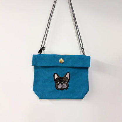 FB FACE EMB POCHETTE【Brindle】