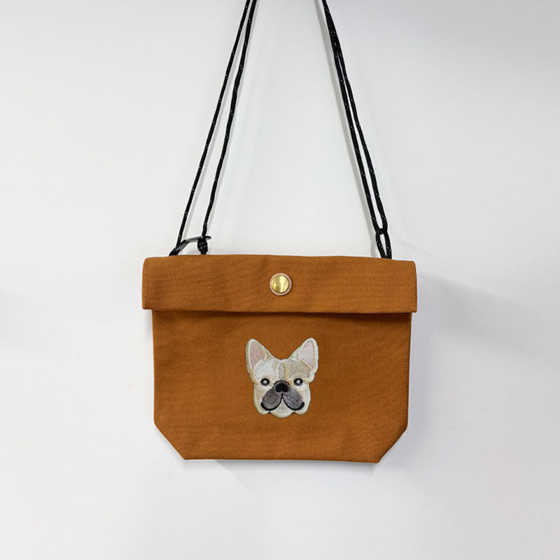 FB FACE EMB POCHETTE【Cream】