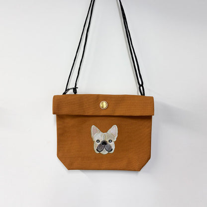 FB FACE EMB POCHETTE【Cream】