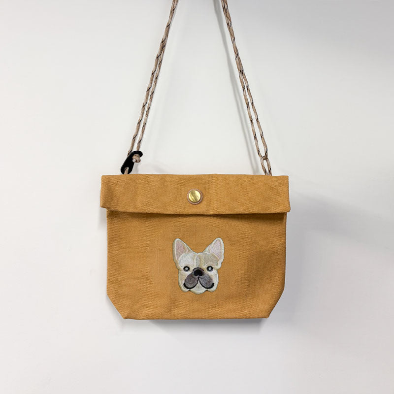 FB FACE EMB POCHETTE【Cream】