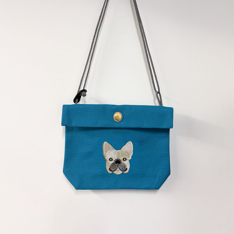 FB FACE EMB POCHETTE【Cream】