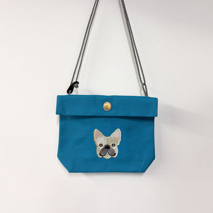 FB FACE EMB POCHETTE【Cream】