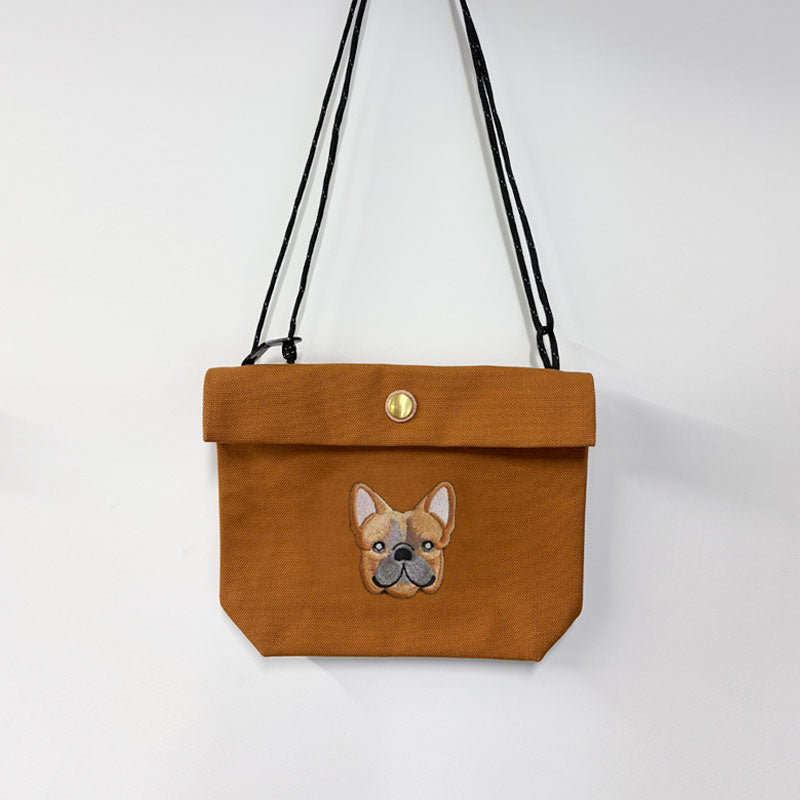 FB FACE EMB POCHETTE【Fawn】